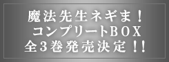 「魔法先生ネギま！コンプリートBOX」全3巻発売決定！！
