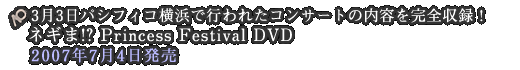 �ͥ���!? Princess Festival DVD